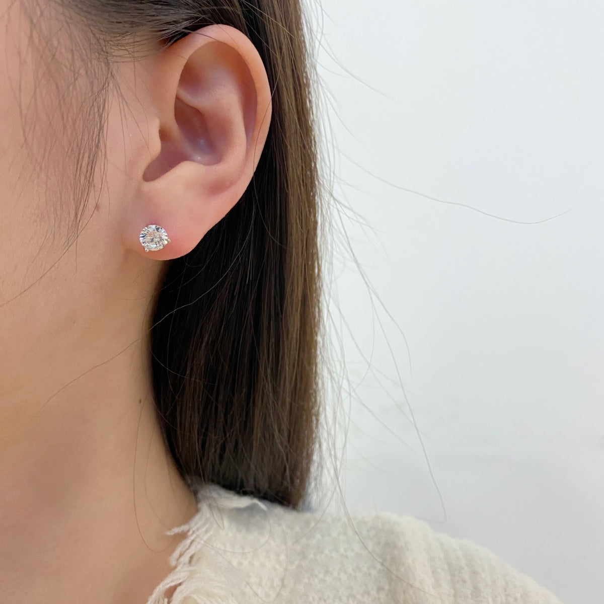 [Kincade Jewelrys]Dainty Round Shape Earrings