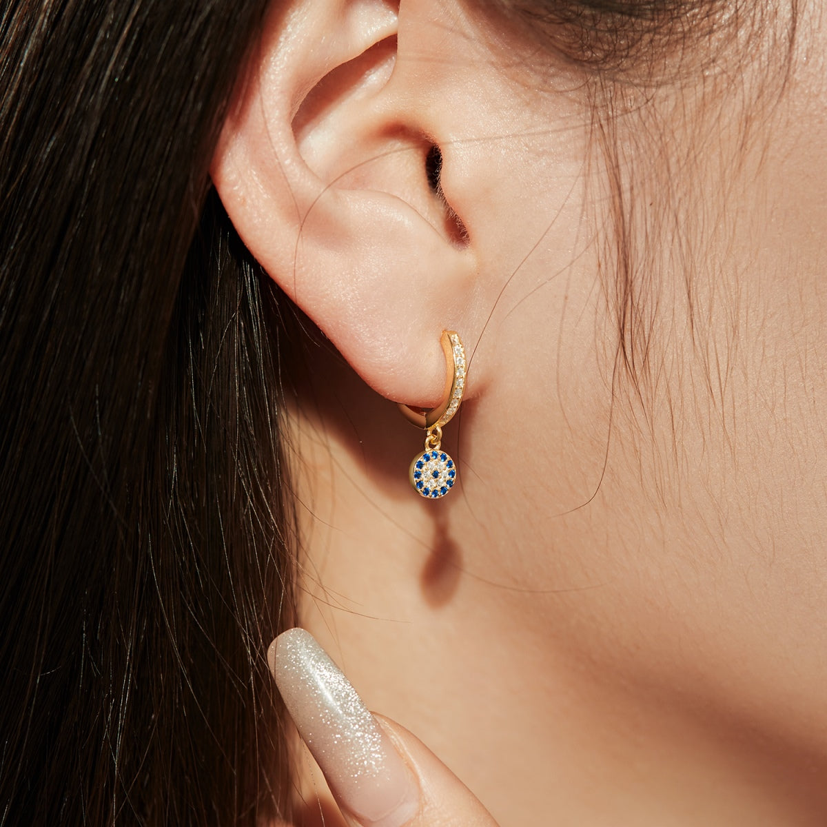 [Kincade Jewelrys] Boucles d'oreilles uniques œil du diable