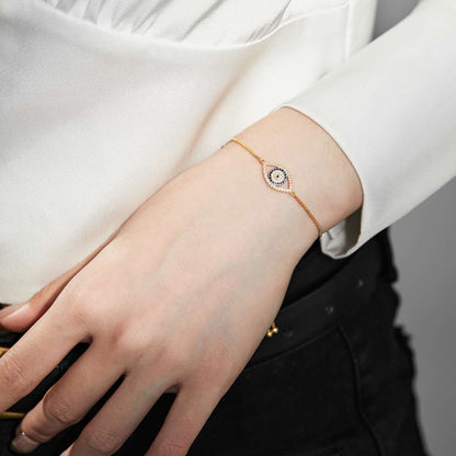 [Kincade Jewelrys] Collier en forme d'œil éblouissant