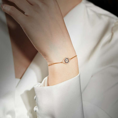 [Kincade Jewelrys] Collier en forme d'œil éblouissant