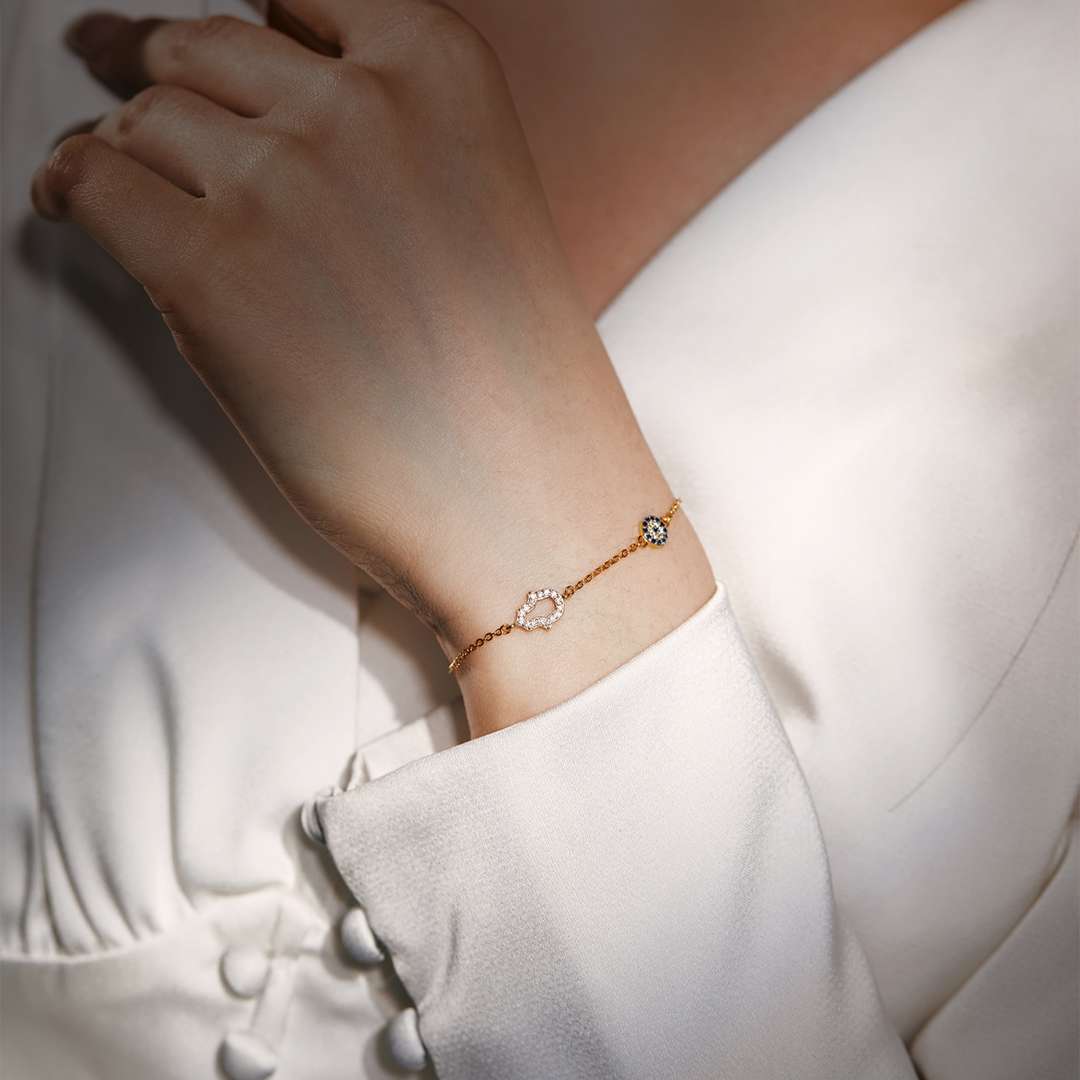 [Kincade Jewelrys] Collier de forme fantôme et de forme ronde