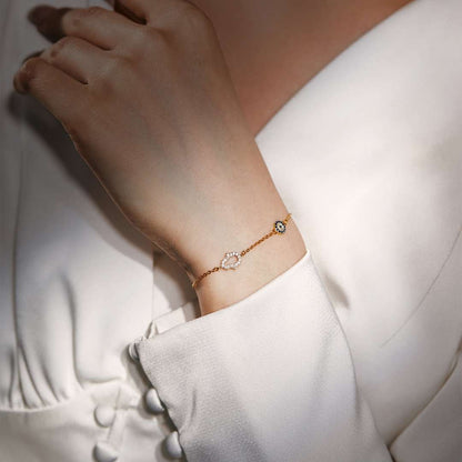 [Kincade Jewelrys] Collier de forme fantôme et de forme ronde