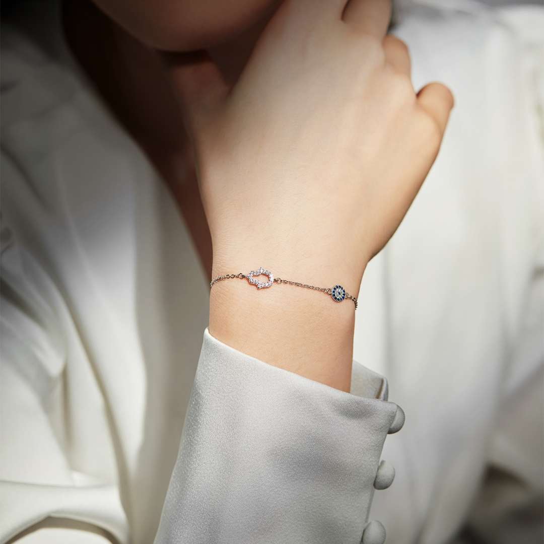 [Kincade Jewelrys] Collier de forme fantôme et de forme ronde