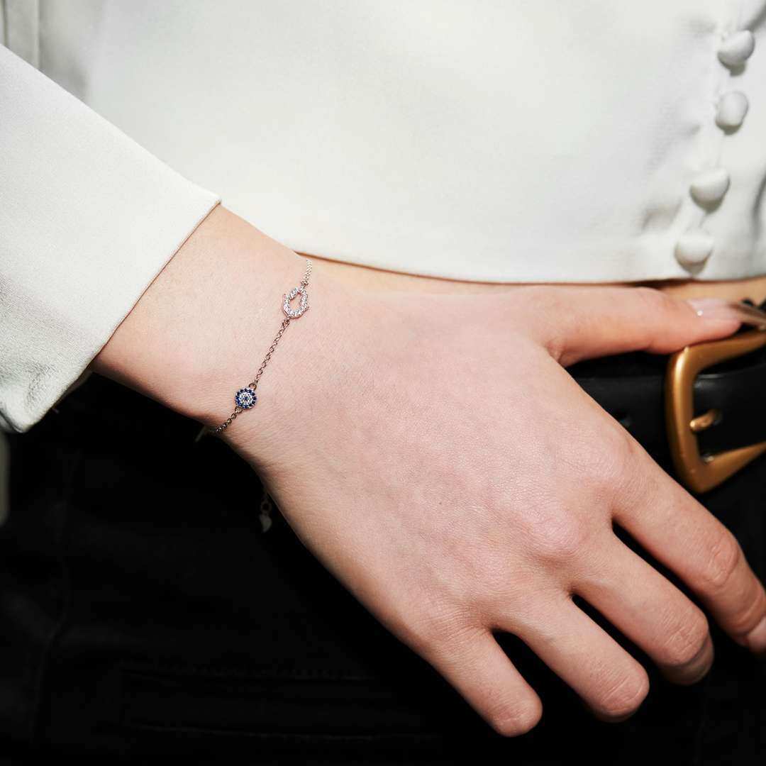 [Kincade Jewelrys] Collier de forme fantôme et de forme ronde