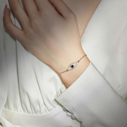 [Kincade Jewelrys] Bracelet creux œil du diable