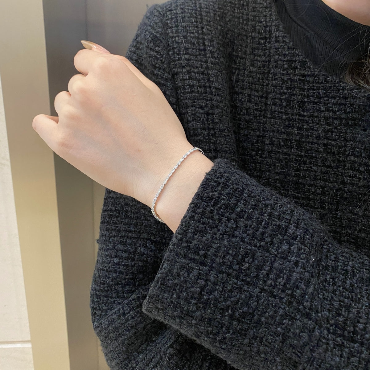 [Kincade Jewelrys] Bracelet quotidien élégant taille émeraude