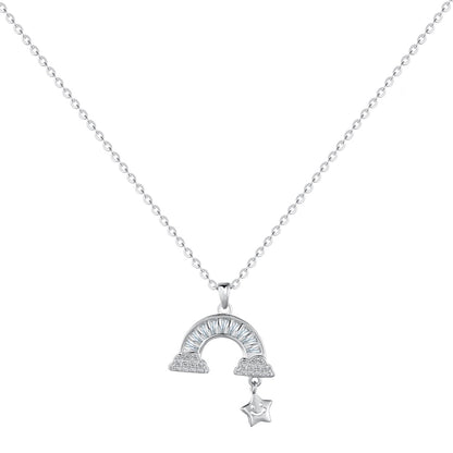 [Kincade Jewelrys] Collier étoile arc-en-ciel unique