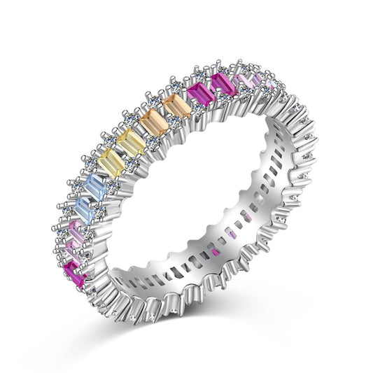 [Kincade Jewelry] Bague cocktail ornée d'une émeraude éclatante