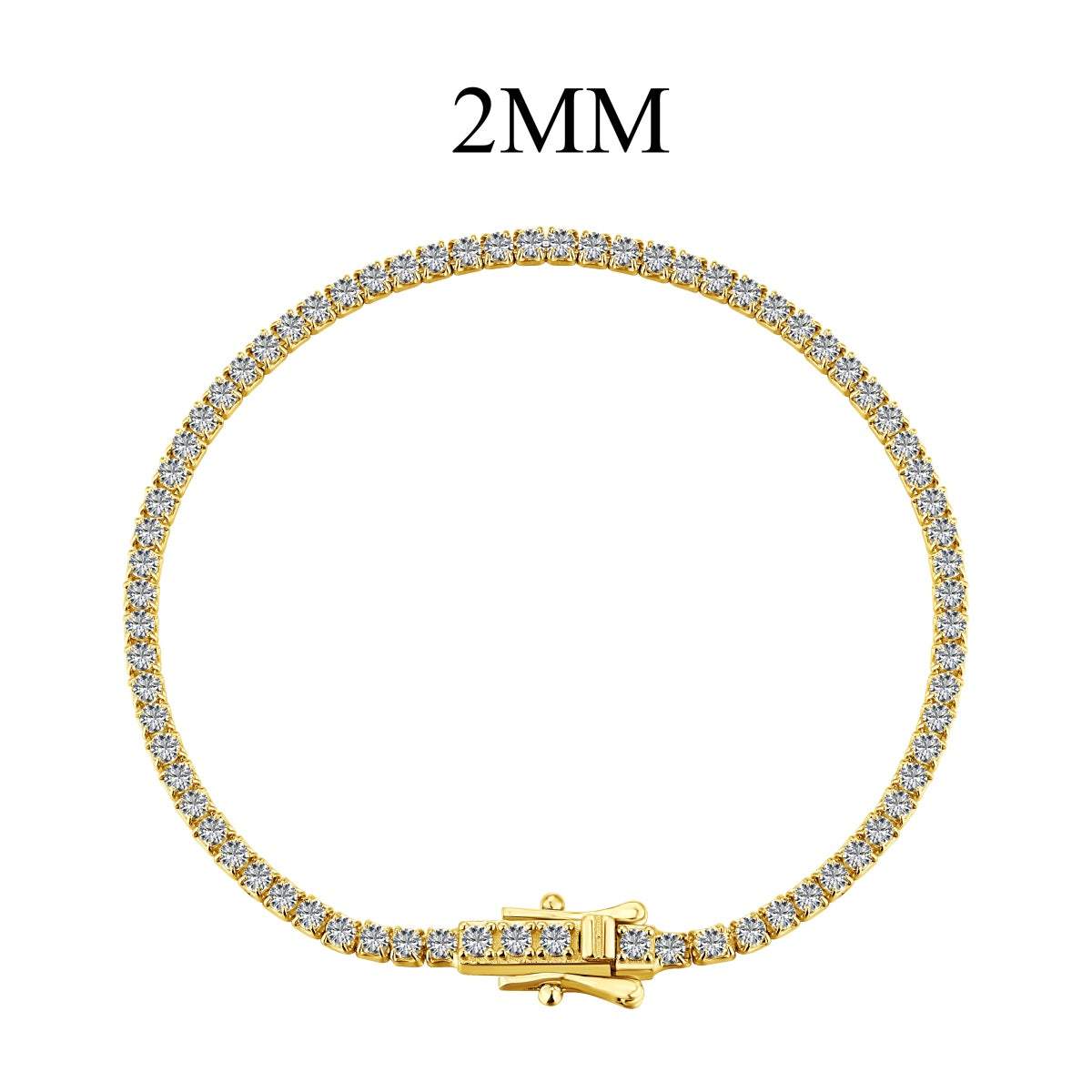[Kincade Jewelrys] Bracelet de fête rond et coloré éclatant