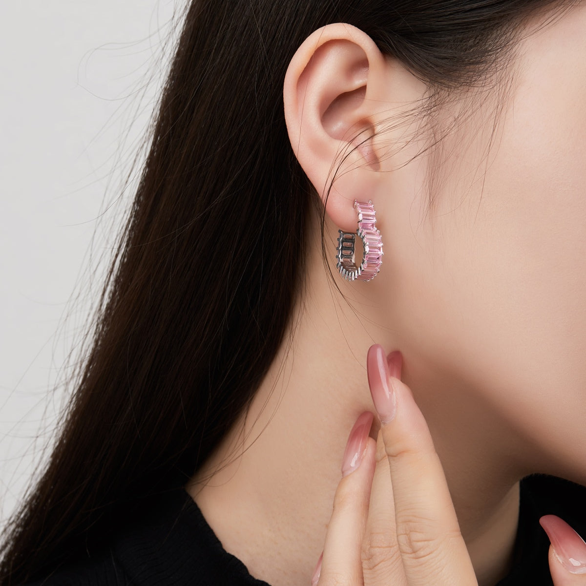 [Kincade Jewelrys]Radiant Heart Cutout Earrings