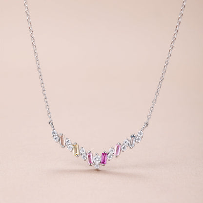 [Kincade Jewelrys] Collier arc-en-ciel éblouissant