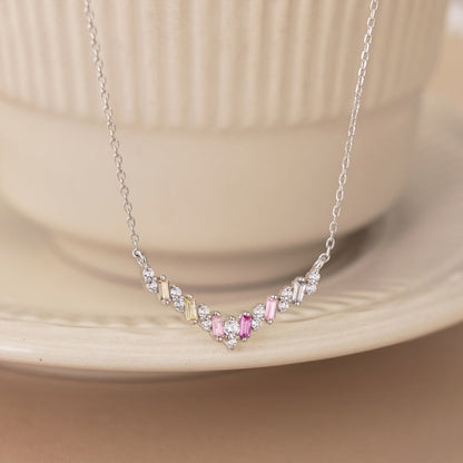 [Kincade Jewelrys] Collier arc-en-ciel éblouissant