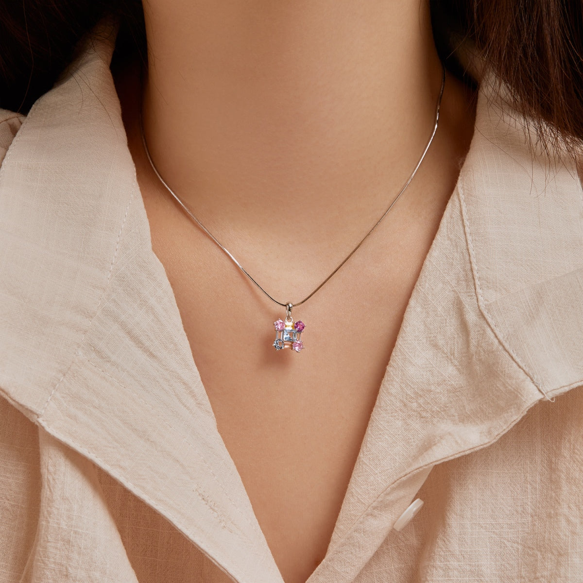 [Kincade Jewelrys] Superbe collier multicolore