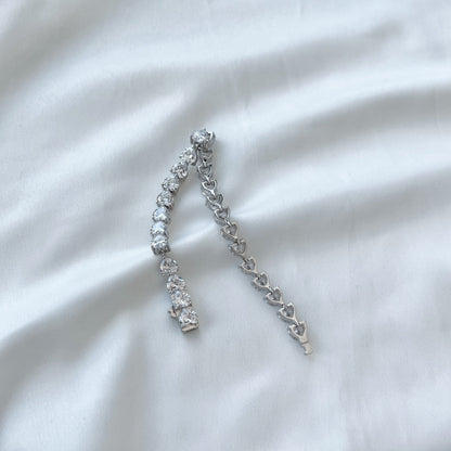 [Kincade Jewelrys] Bracelet élégant et romantique en forme de cœur de 0,75 carat