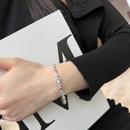 [Kincade Jewelrys] Bracelet quotidien en forme de goutte d'eau rayonnante