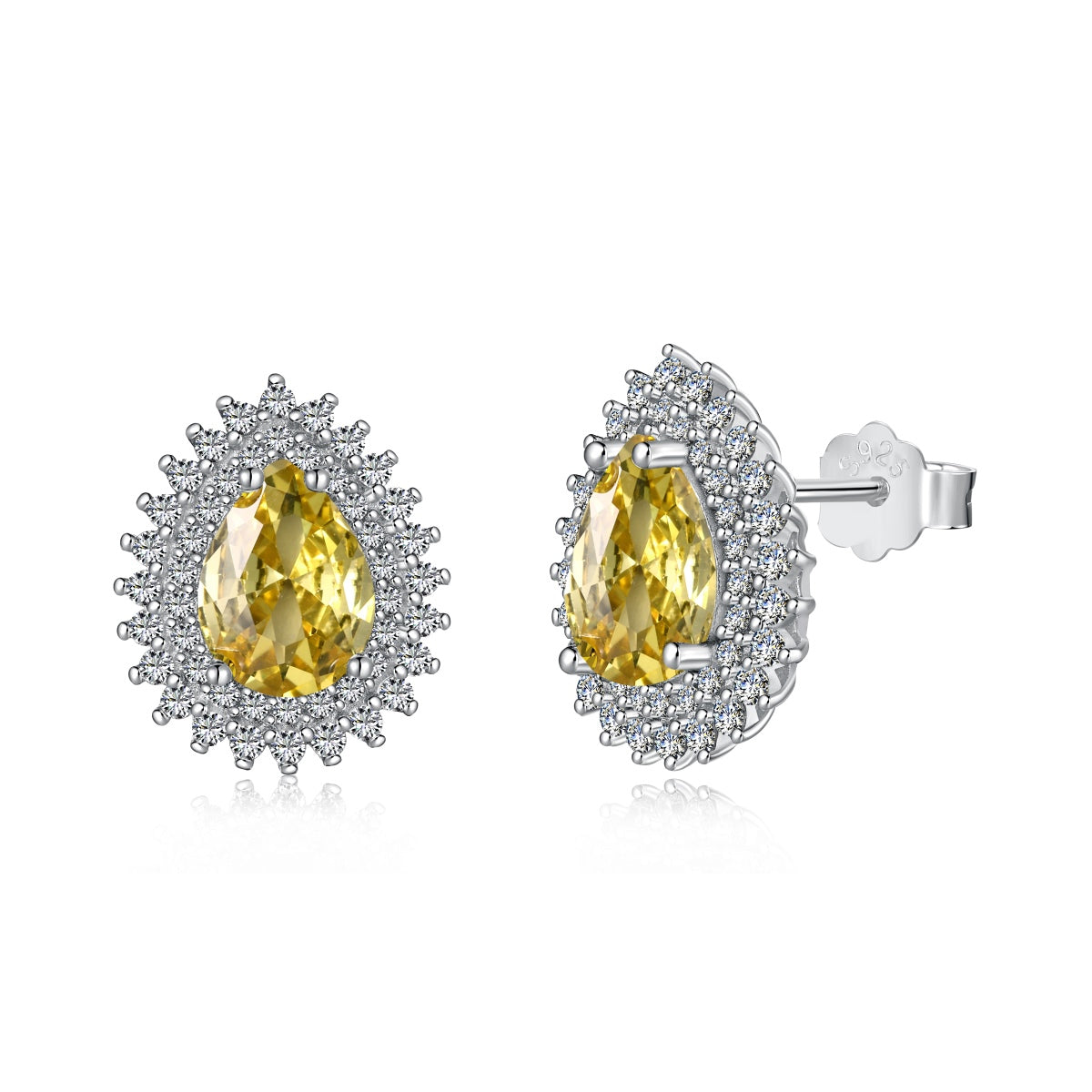[Kincade Jewelry] Boucles d'oreilles délicates et magnifiques en forme de poire
