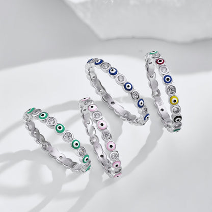 [Kincade Jewelrys] Bague ronde scintillante et vibrante pour un usage quotidien