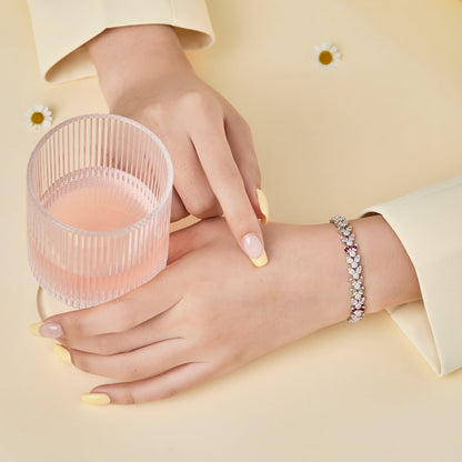 [Kincade Jewelrys] Bracelet délicat et exquis en forme de fleur