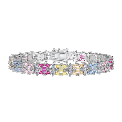 [Kincade Jewelrys] Bracelet de fête délicat et coloré à plusieurs coupes