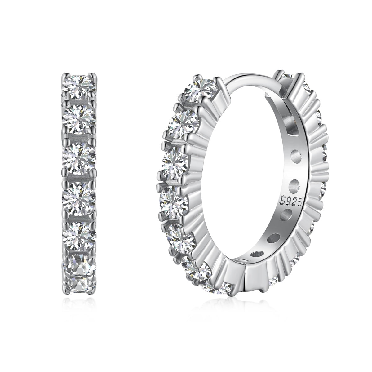 [Kincade Jewelrys] Boucles d'oreilles rondes colorées et éclatantes