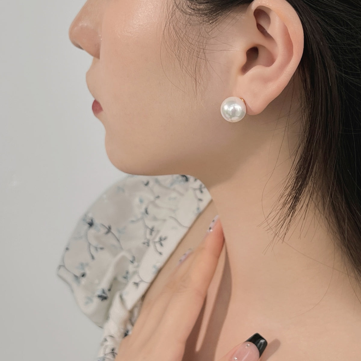[Kincade Jewelrys]Delicate Pearl Earrings
