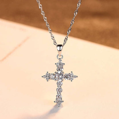 [Kincade Jewelrys] Collier délicat en forme de croix