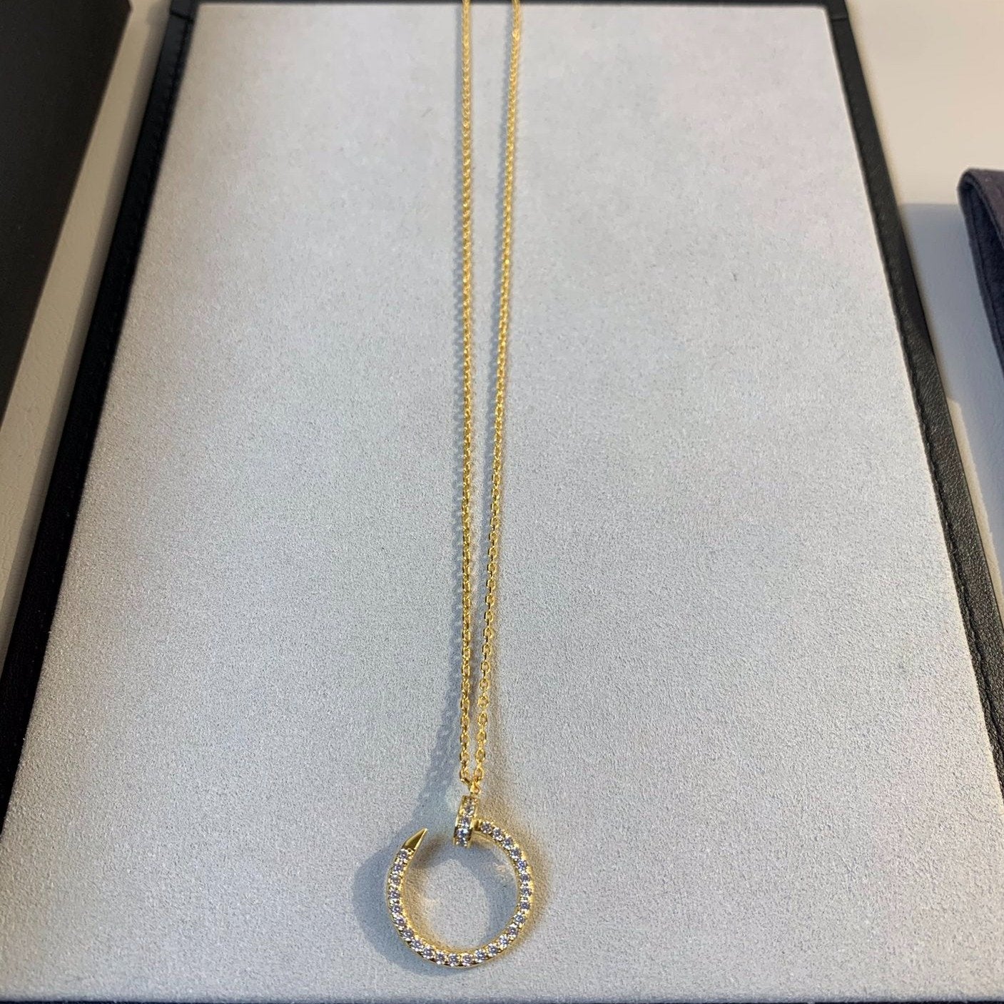 [Kincade Jewelrys] JUSTE COLLIER OR DIAMANTS 