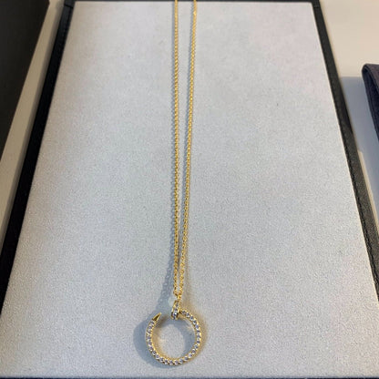 [Kincade Jewelrys] JUSTE COLLIER OR DIAMANTS 