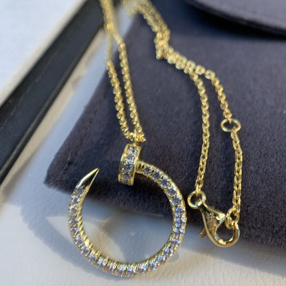 [Kincade Jewelrys] JUSTE COLLIER OR DIAMANTS 