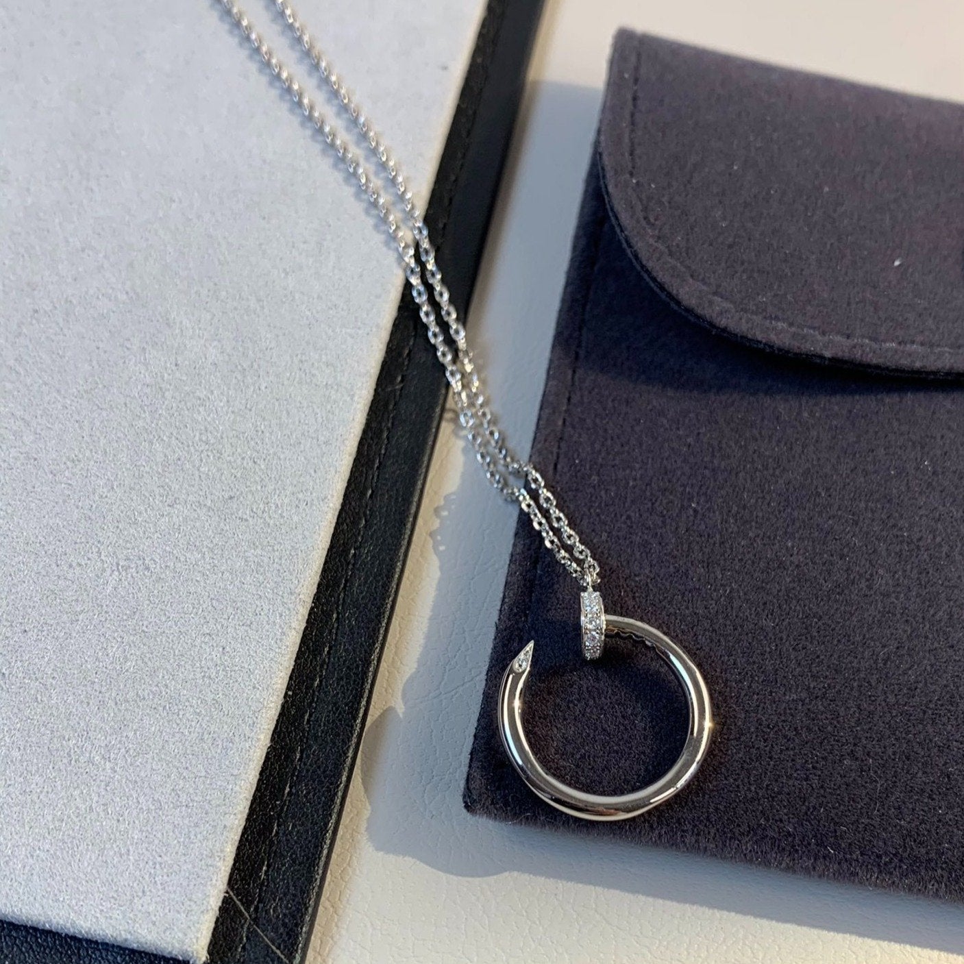 [Kincade Jewelrys]JUSTE NECKLACE SILVER