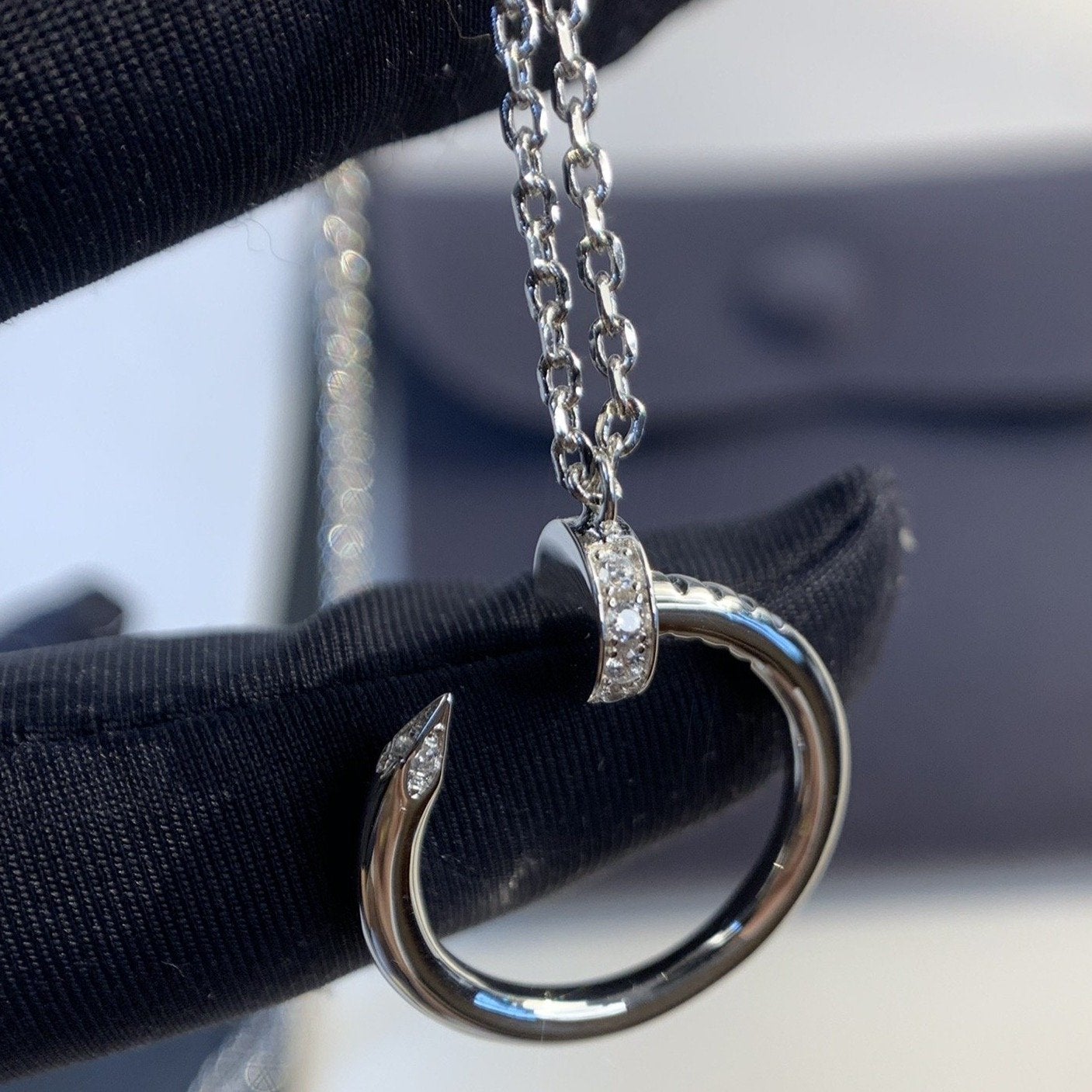 [Kincade Jewelrys]JUSTE NECKLACE SILVER