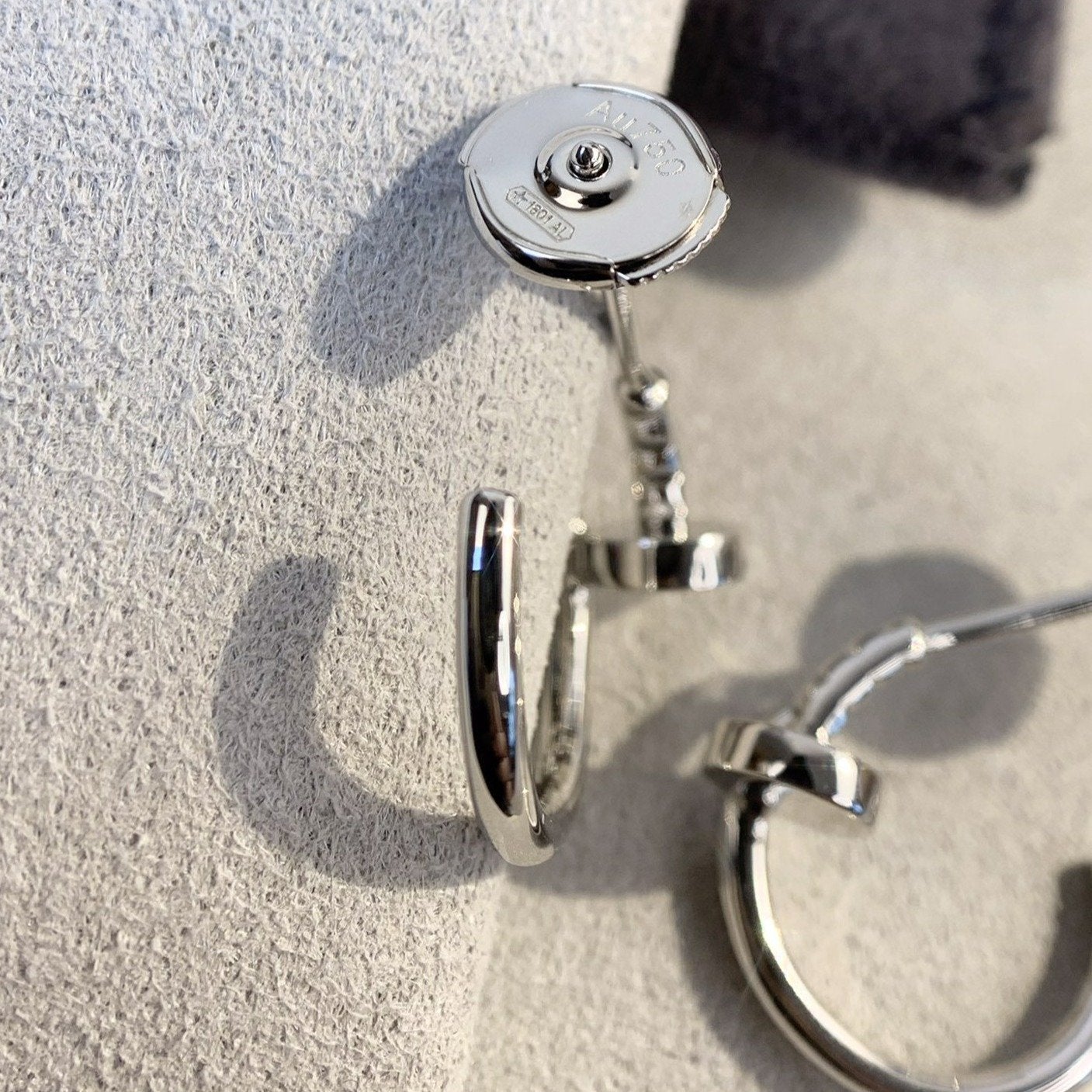[Kincade Jewelrys]Boucles d'oreilles JUSTE en argent 