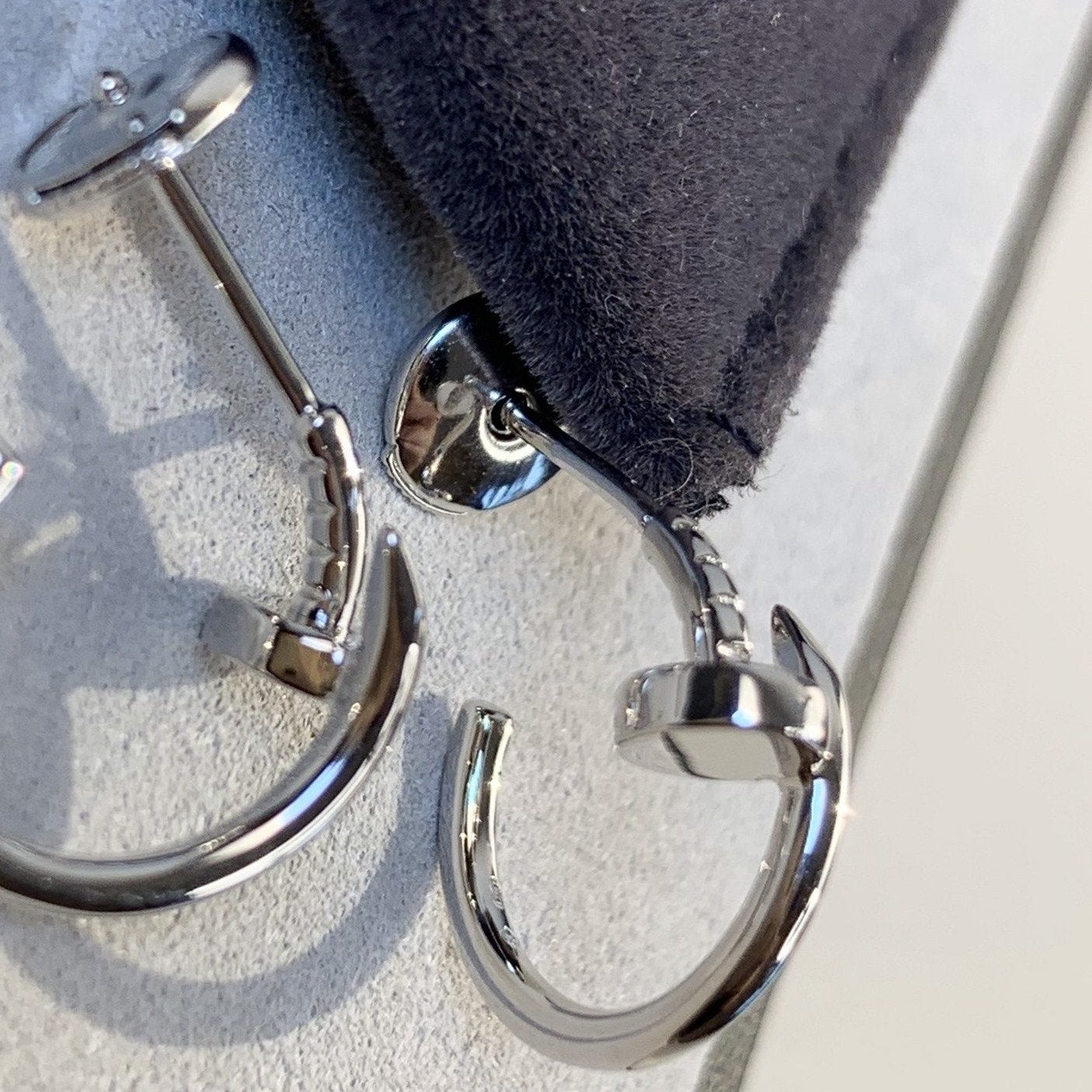 [Kincade Jewelrys]Boucles d'oreilles JUSTE en argent 