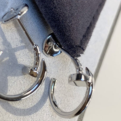 [Kincade Jewelrys]Boucles d'oreilles JUSTE en argent 