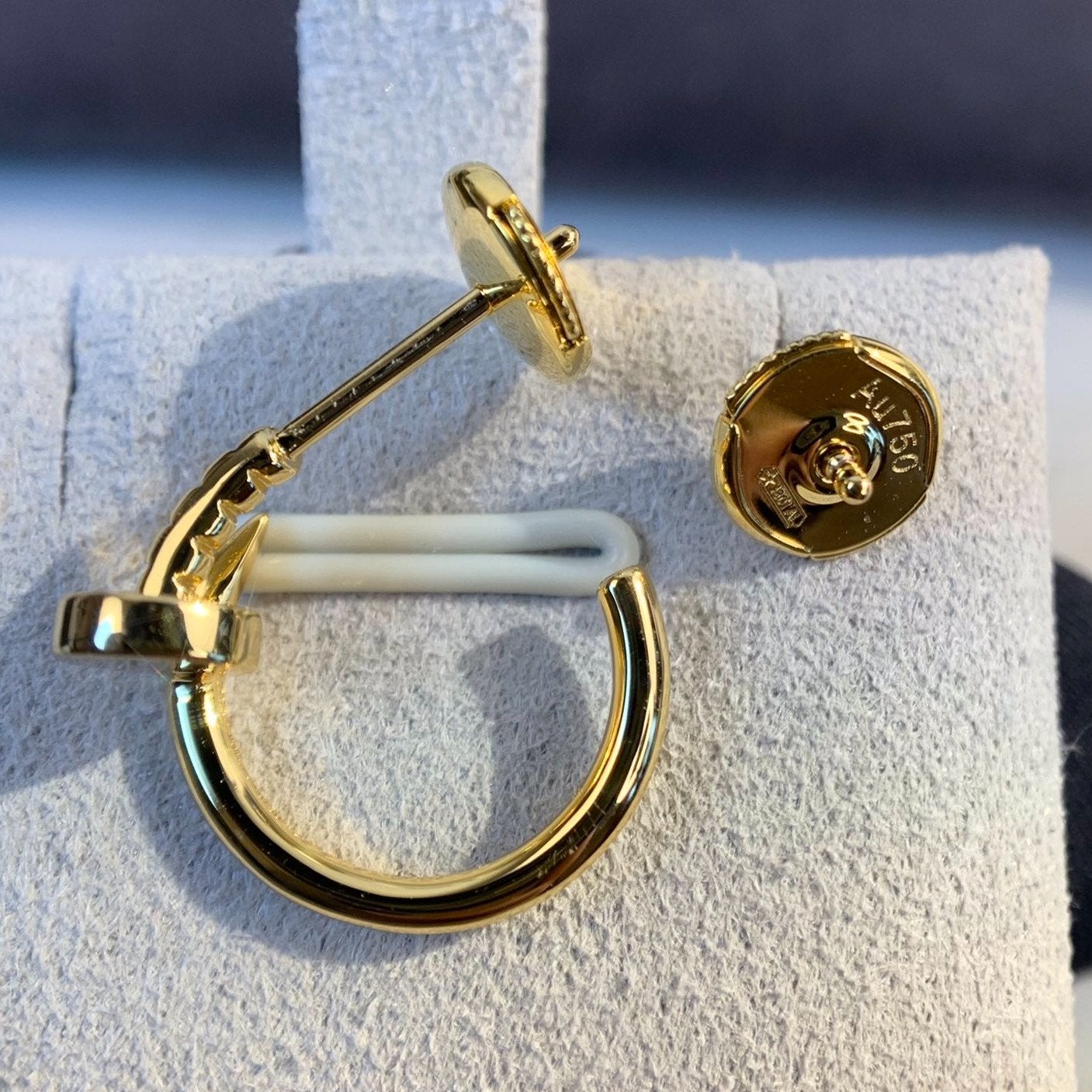 [Kincade Jewelrys]Boucles d'oreilles JUSTE en or 