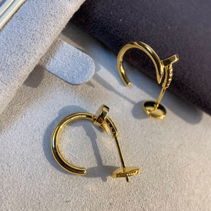 [Kincade Jewelrys]Boucles d'oreilles JUSTE en or 