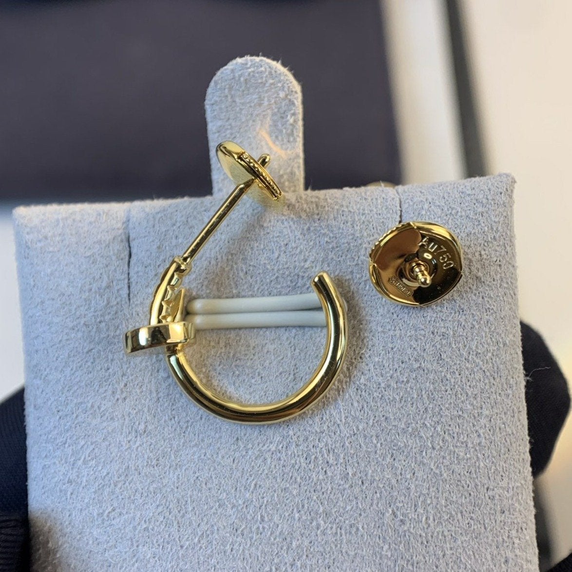 [Kincade Jewelrys]Boucles d'oreilles JUSTE en or 