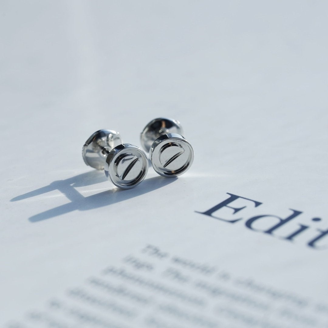 [Kincade Jewelrys]Boucles d'oreilles Love en argent 10 mm