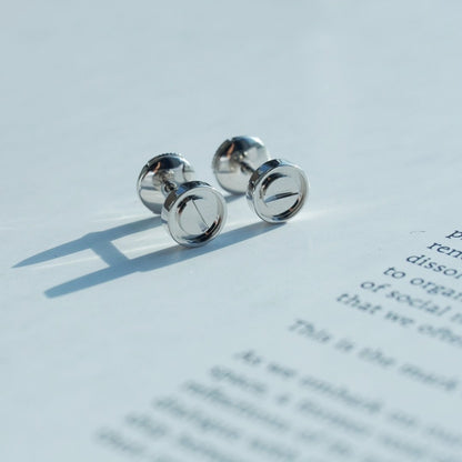 [Kincade Jewelrys]Boucles d'oreilles Love en argent 10 mm
