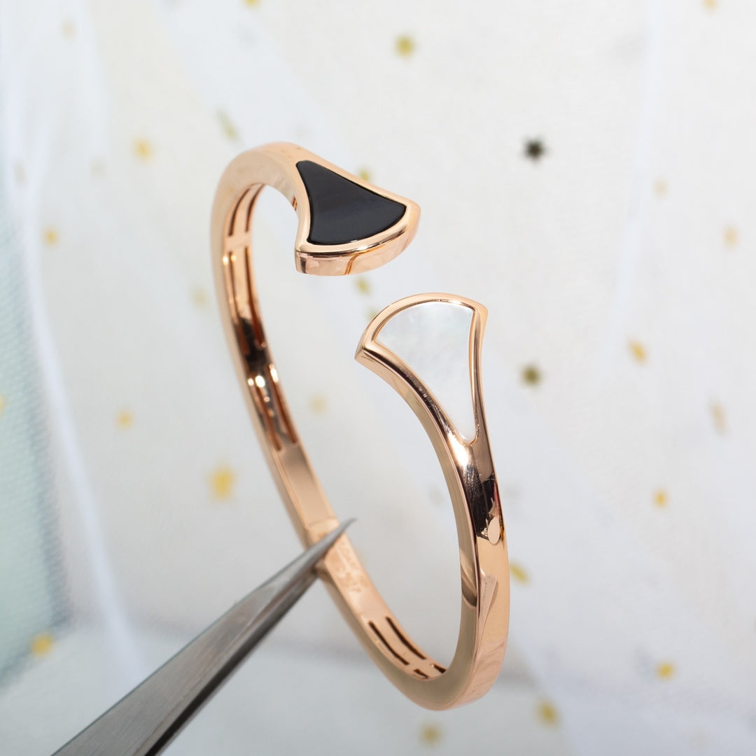 [Kincade Jewelrys]DREAM BRACELET OPEN PINK GOLD MOP