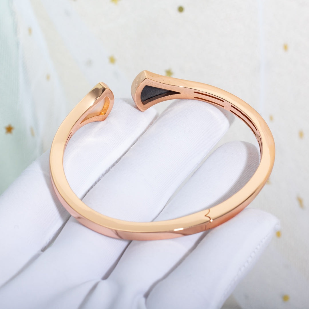 [Kincade Jewelrys]DREAM BRACELET OPEN PINK GOLD MOP