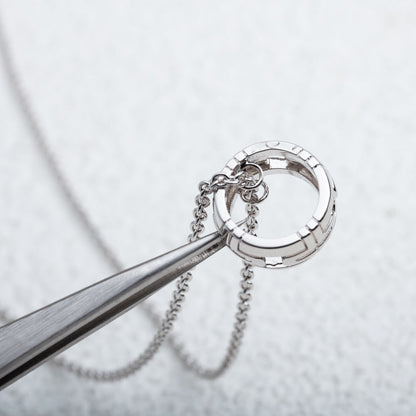 [Kincade Jewelrys] COLLIER PARENTESI ARGENT