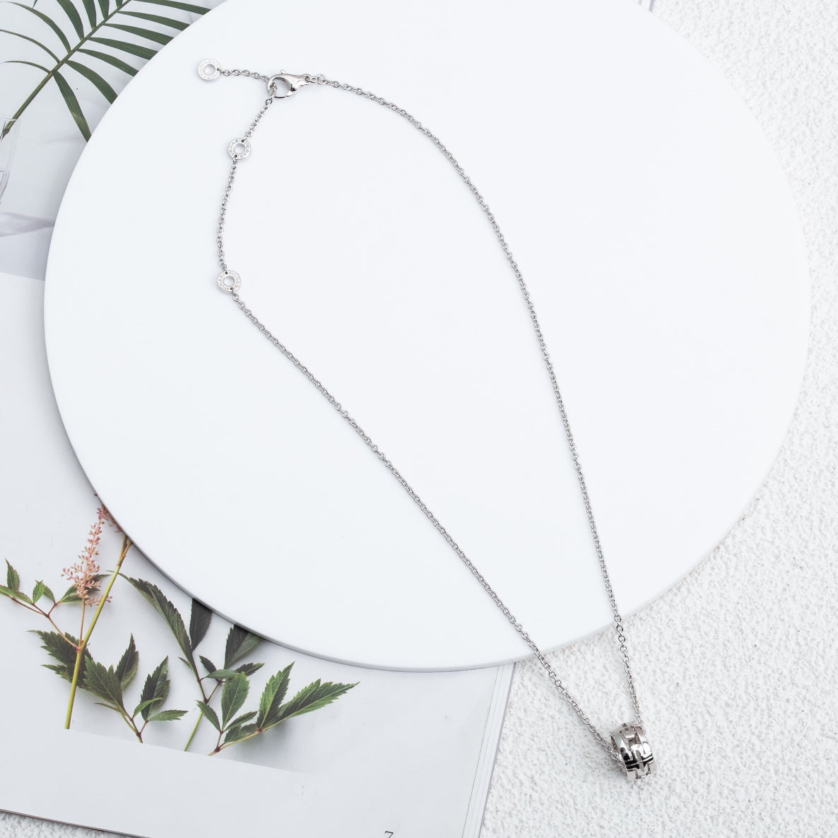 [Kincade Jewelrys] COLLIER PARENTESI ARGENT