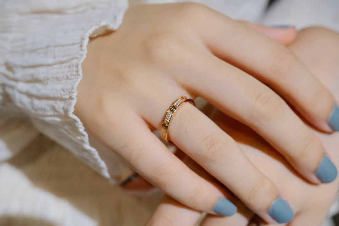 [Kincade Jewelrys]LOVE RING 2.65MM DIAMOND