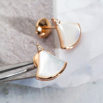 [Kincade Jewelrys]Boucles d'oreilles DIVAS DREAM en or rose
