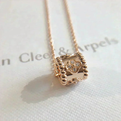 [Kincade Jewelrys]PERLEE PEDANT NECKLACE GOLD / ROSE GOLD