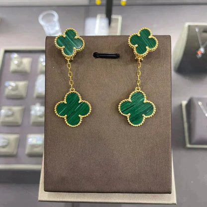 [Kincade Jewelrys] BOUCLES D'OREILLES CLOVER 2 MOTIFS (CHOIX MULTIPLES)