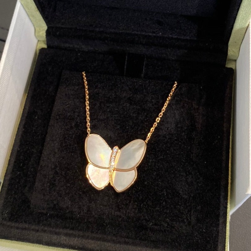 [Kincade Jewelrys] COLLIER PAPILLON EN OR ET DIAMANTS
