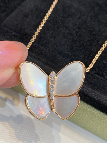[Kincade Jewelrys] COLLIER PAPILLON EN OR ET DIAMANTS