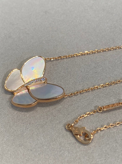 [Kincade Jewelrys] COLLIER PAPILLON EN OR ET DIAMANTS